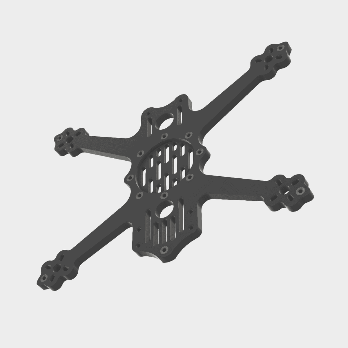 DOMINANT30 Bottom plate 3nch 3mm/4mm V3.1