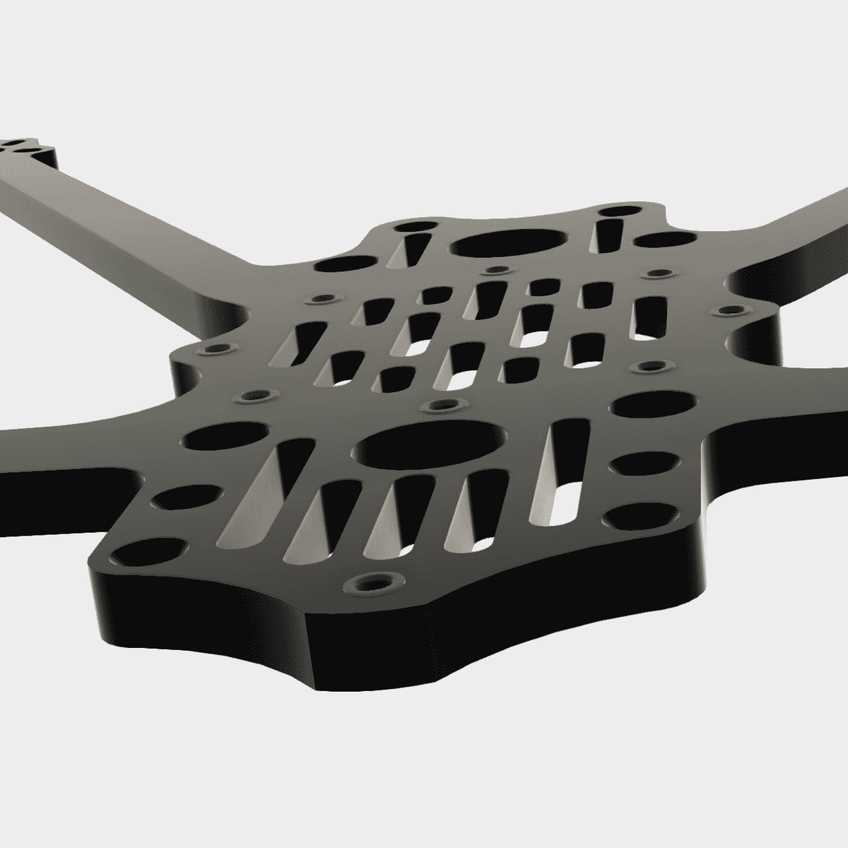 TATIVA45 Bottom plate 4.5nch 3mm/4mm V3.0