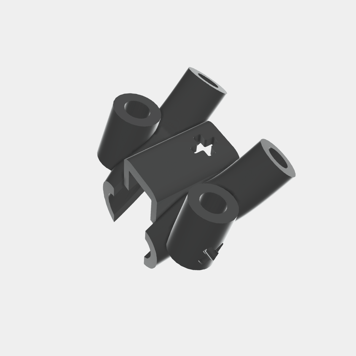 Back VTX Antenna mount  L/S for D3.5mm